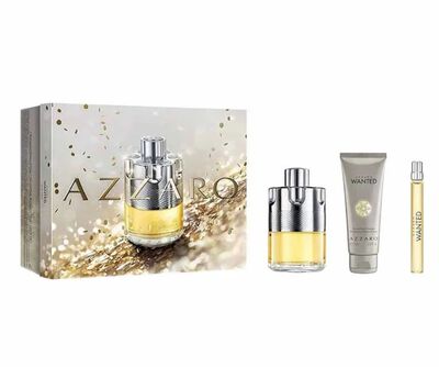 Kit Coffret Azzaro Wanted Masculino Eau de Toilette